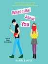 Cover image for What I Like About You